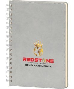 Bağcılar-17x24-TRK Turkuaz Spiralli Tarihsiz Defter