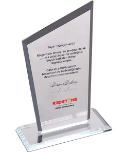EKT-310-ŞF Şeffaf Kristal Plaket